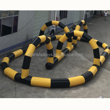 Inflatable Outdoor Adult Go Kart Track for Sports Games