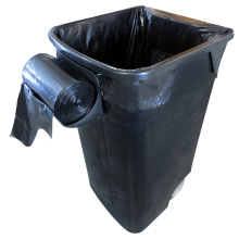 Factory supply oversize black plastic garbage trash bag