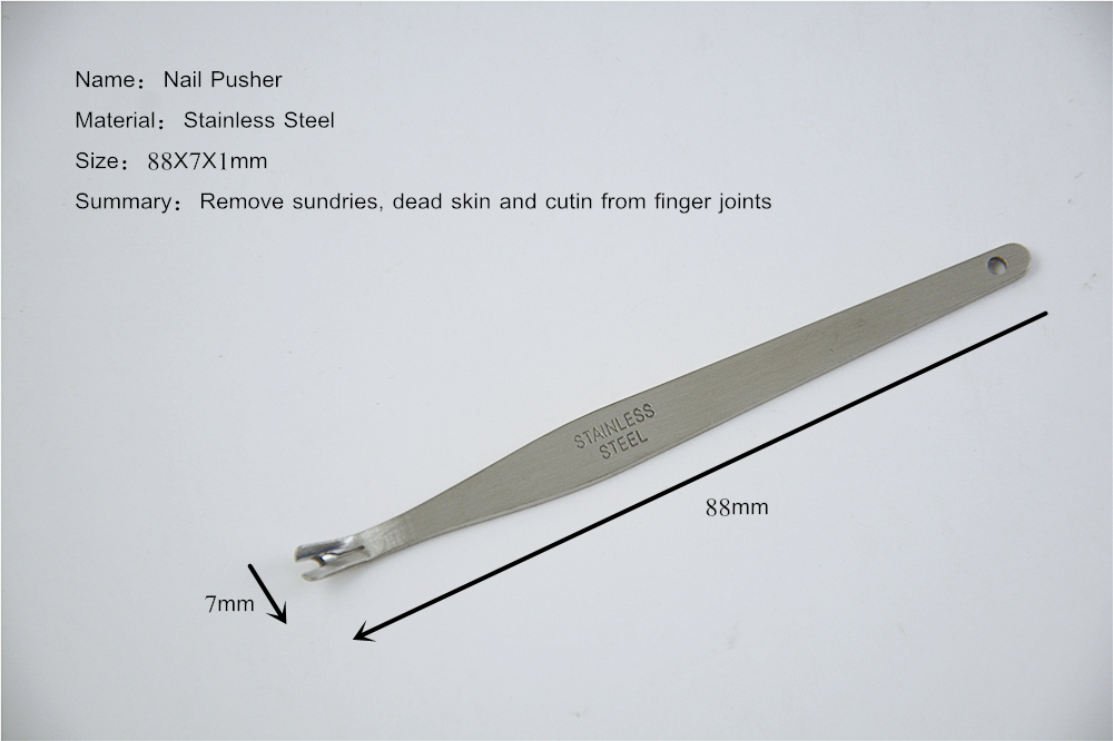 Herramientas para uñas empujador de cutículas Nail Tools Cuticle Pusher