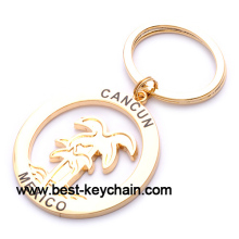 Custom Gift Metal Cancun Keychain Mexico Souvenir (BK52506-)