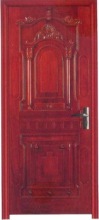 solidwood/ hardwood doors(heavy duty door latch/aluminum plastic composite door frame)