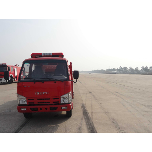 Nuevo camión de bomberos de agua ISUZU de 2500 litros