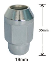 bulge acorn wheel nuts