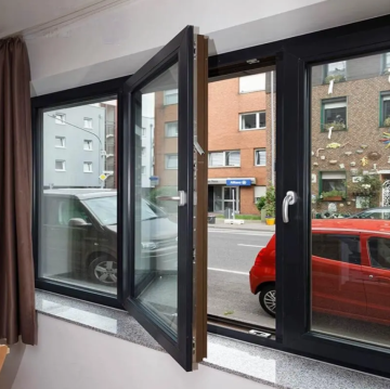 Custom Commercial Security Double Layer Aluminium Door