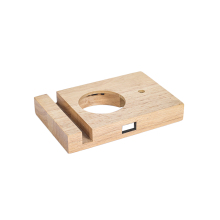 Lighting Accessories Square Solid Wood Base