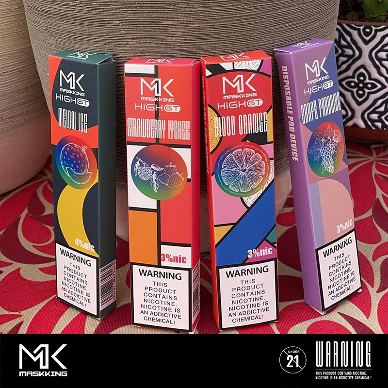 Maskking High GT 450 + ponponlar sıcak ecigarette