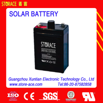 2v 150ah solar cell battery