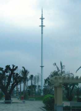 Painted Telecommunication Steel Pole