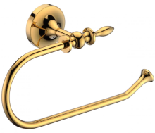 Beautiful brass towel ring for placing bath towels
