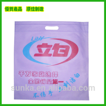 Eco-friendly Machine-made Nonwoven Die Cut Bag With Hole