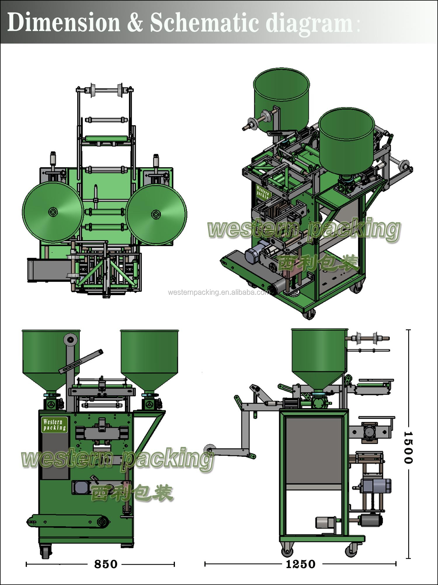 Dexey black hair Sachets Machine for dye hair shampoo