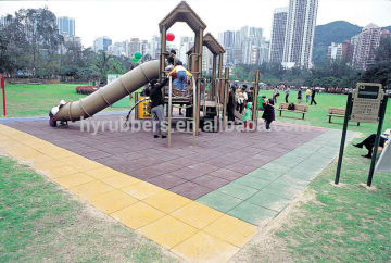 safety rubber floor mat for playground