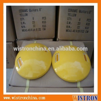 reflective double side reflector ceramic road studs