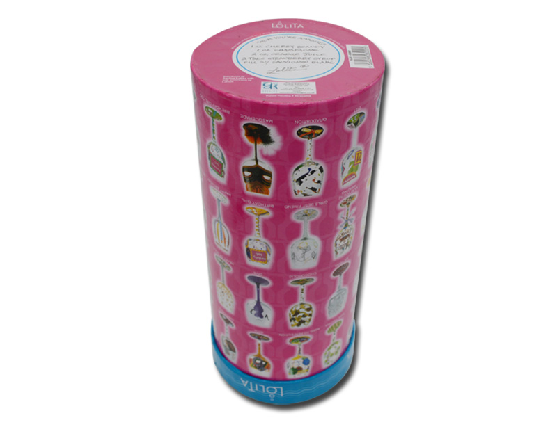 Fancy Reasonable Price Cylinder Shape Gift Box