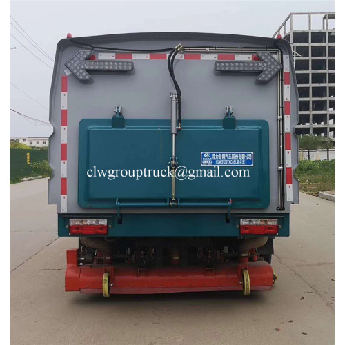 Dongfeng cesspit emptying vacuum sewage suction tank truck