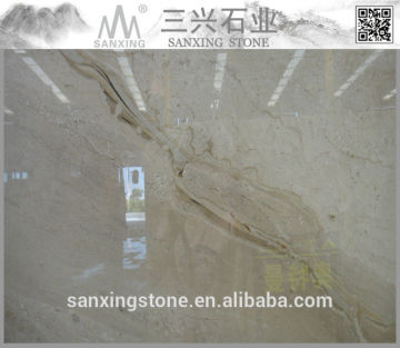 Polished wall and ground paving Diano Beige marble tile