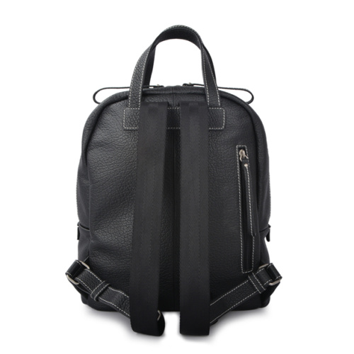 RALPH LAUREN Heritage Leather Backpack Black