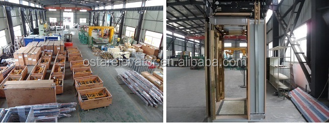 Factory Price 800KG-1000KG Sightseeing Elevator