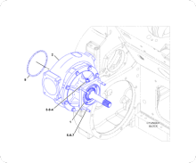 Petrol Engine Water Pump Assembly 381-7226/3817226