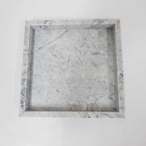 Square Marble Condiment Tray