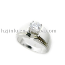 925 sterling silver ring, plain silver ring(R010306)