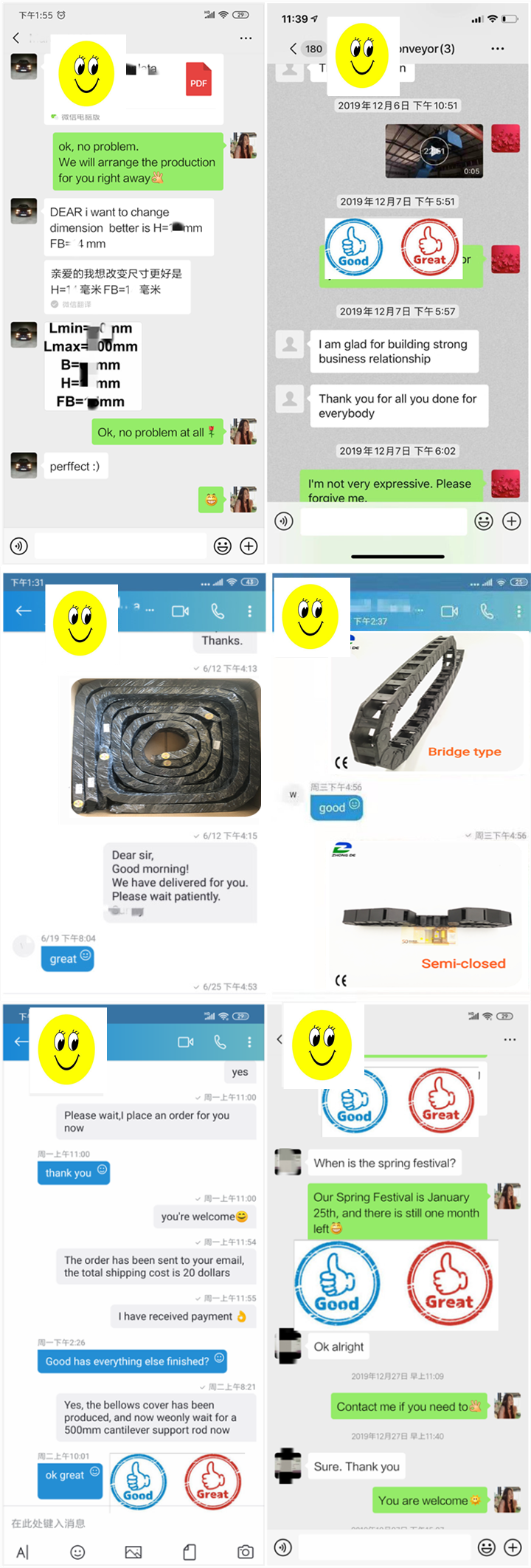 Press the convenient drag chain to open the nylon plastic drag chain black energy chain