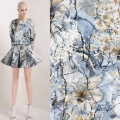 Factory Custom Digital Printed Elastic Silk Satin Stoff