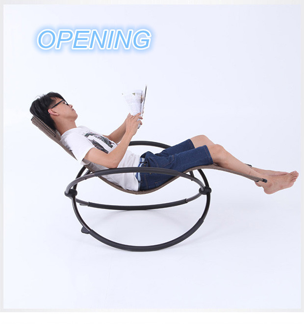 China Stahl Klappbarer Schaukelstuhl Hersteller