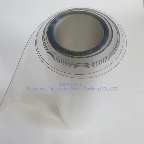 Transparent PET thermoplastic film for label overlay