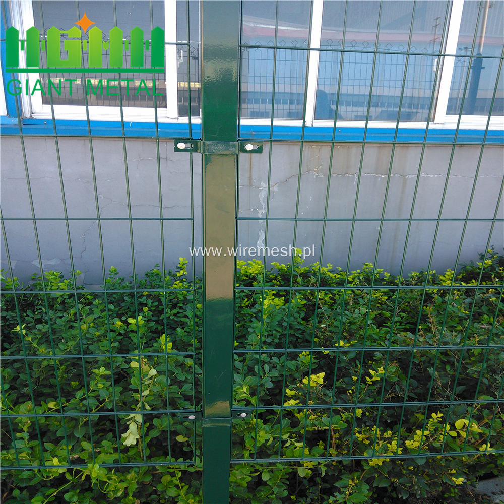 Square Post PVC Wire Mesh Fencing