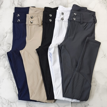 Breeches Equitation Silicone Mná Faisean Nua