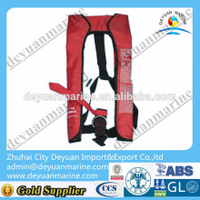 Marine automatic inflatable portable life jacket