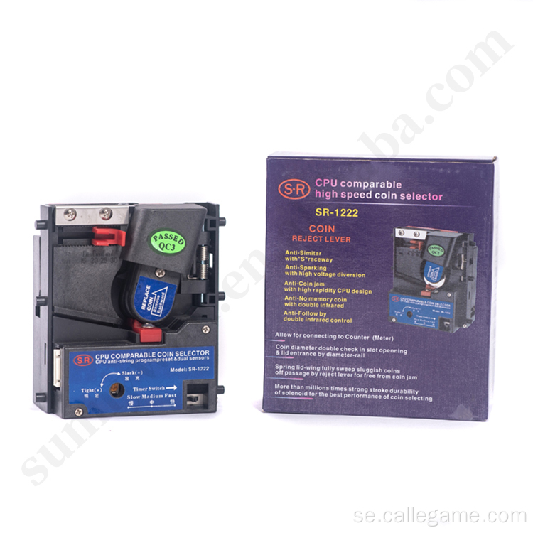 Multi-Game Metal Coin Coin Acceptor