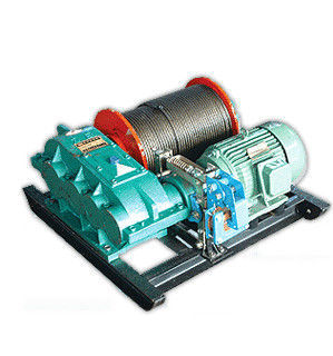 Slow Speed Electric Wire Rope Winch Machine , Jk Series 0.5 Ton –  2 Ton