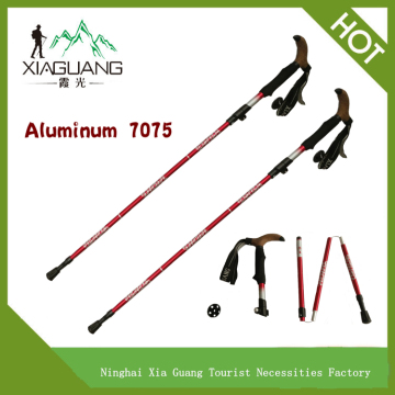 ALUMINUM 7075 alloy Walking stick Trekking pole hiking pole stick