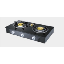 3 Burner Gas Stove Glass Top Glass