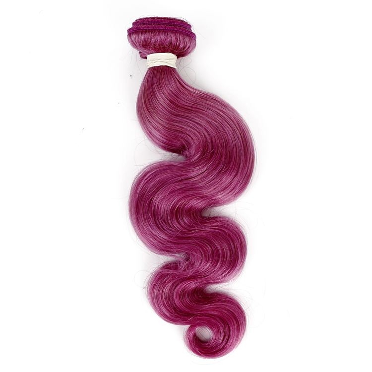 Hot Sale Fast Shipping Body Wave Purple 99j Human Hair Bundles