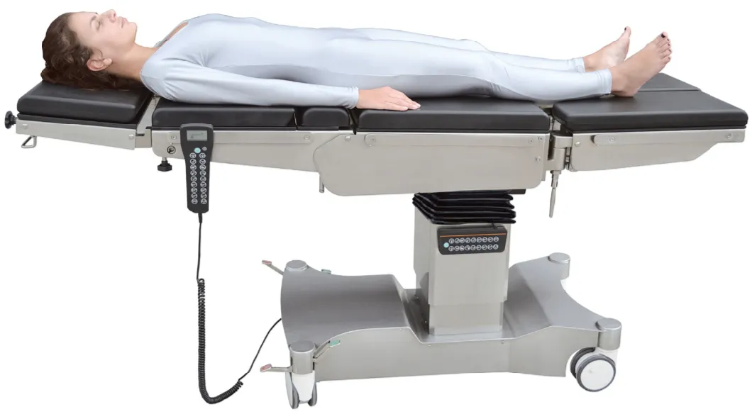 Electric Surgical Bed with Sliding Function Ot Table for Gynecological