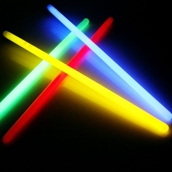 15 inch glow stick for party Glow stick foil wrapped