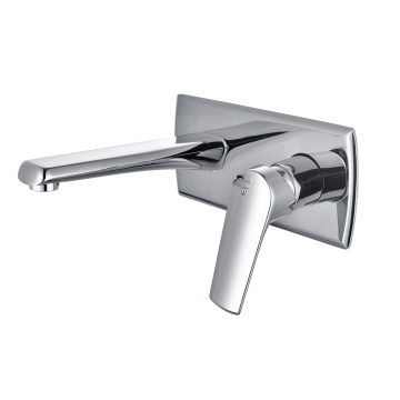 Chrome Concealed Basin Mixer Wall Hung Basin Tap