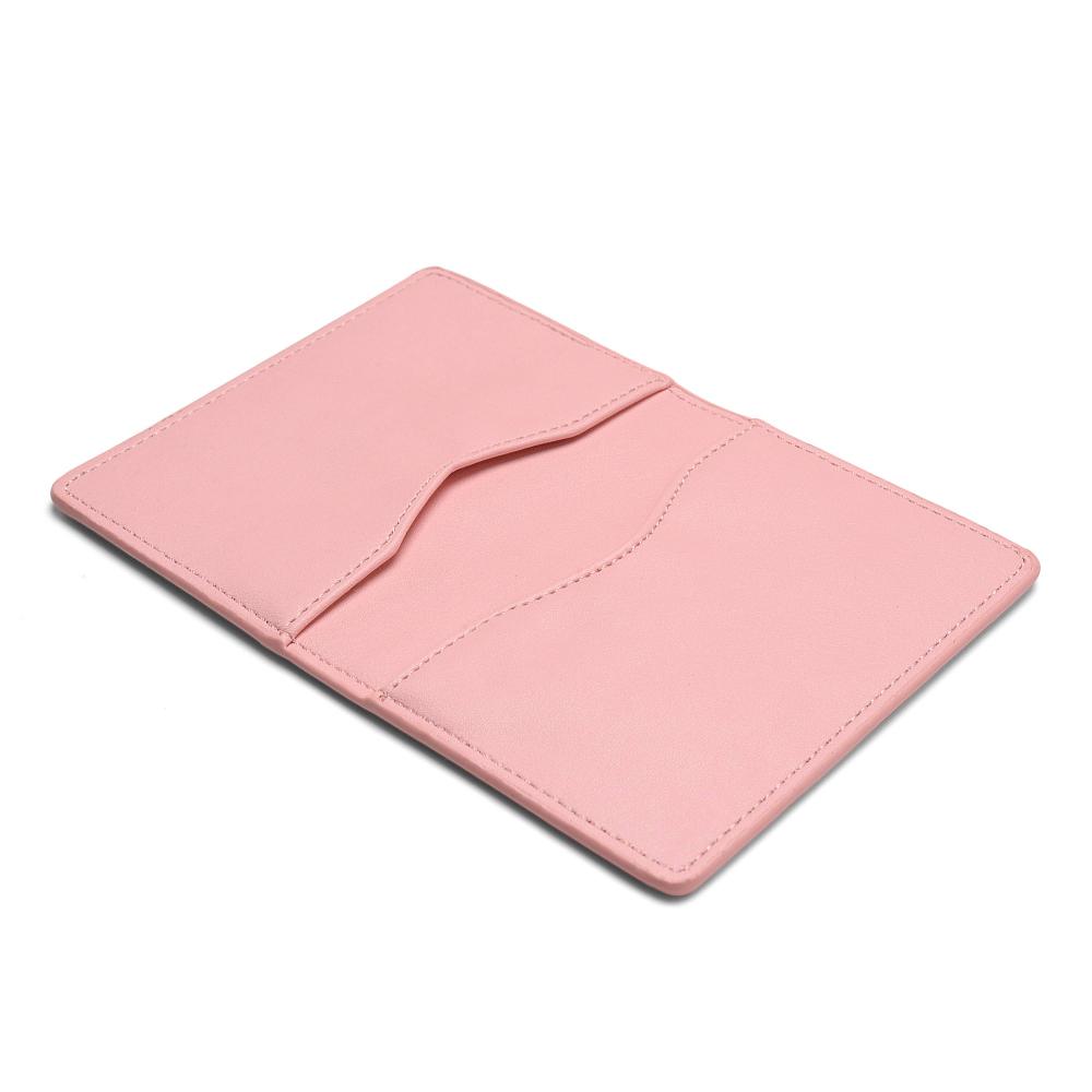 Couleur de mode simple portefeuille portefeuille de cartes bifold