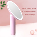 lighted mirror linii led makeup mirror foldable led mirror