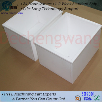 Per your requirement customized teflon container