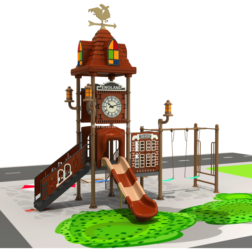 Playground Equipment With Swing