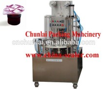 Automatic nestle coffee capsule cold tea cup filling and sealing machine