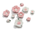 Wholesale 100pcs Flatback Resin Flower Cabochon Charms DIY Art Decor Home Handmade Ornament Hair Accessories