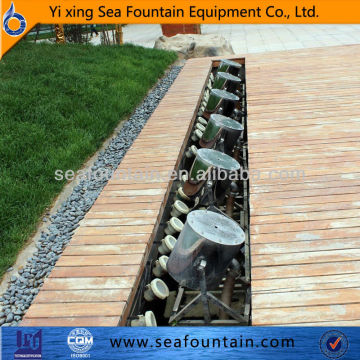 laminar water jet outdoor decorative fountain