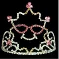 Coronas de Pascua payaso divertido de diamantes de imitación venta por mayor