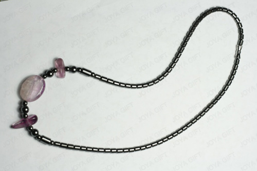 Collier hématite