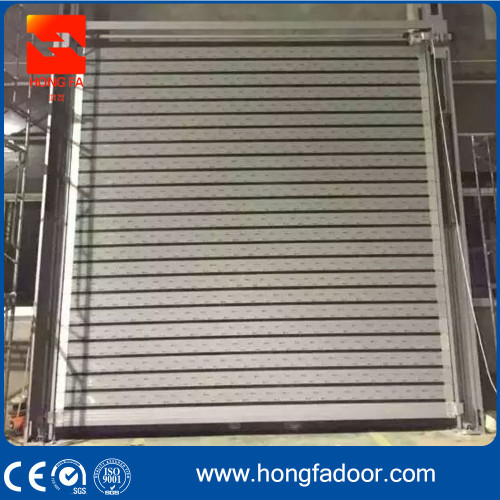 Elektrik Aluminium Aloi Metal Tinggi Roller Door